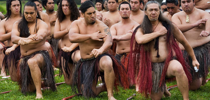 New Zealand Maori ceremony