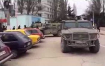 Pro-Russia military personnel in Crimea, Ukraine