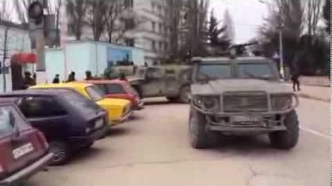 Pro-Russia military personnel in Crimea, Ukraine