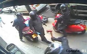 Attempted smash and grab raid at Watches of Switzerland on Bond Street, London