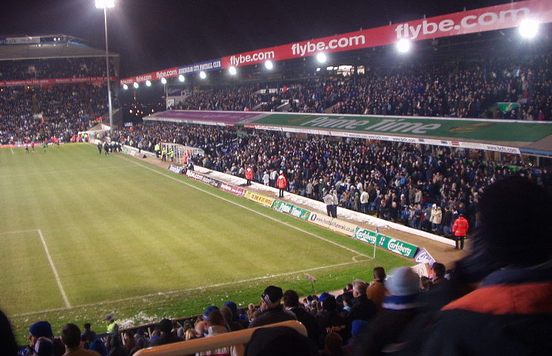 Birmingham City's St Andrews stadium