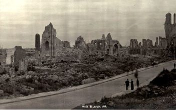 Ruins of Ypres, 1919