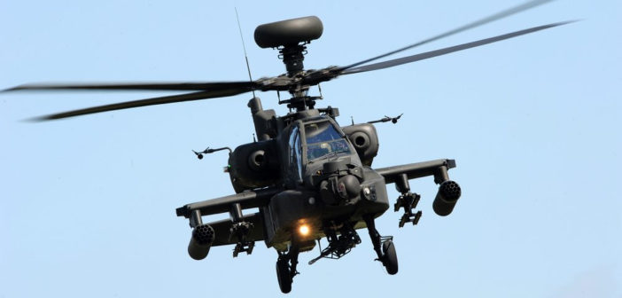 Apache helicopter