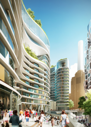 Designs for Battersea Power Station redevelopment stage three