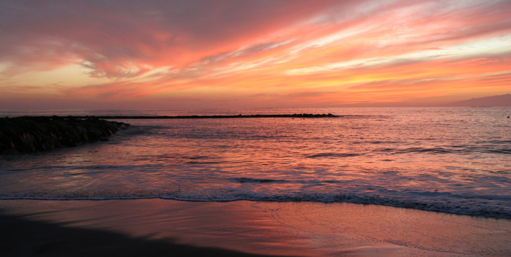 Beach sunset