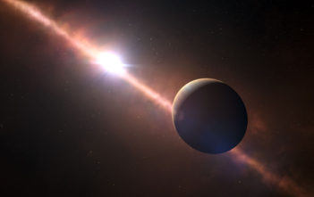 Artist's impression of Beta Pictoris b