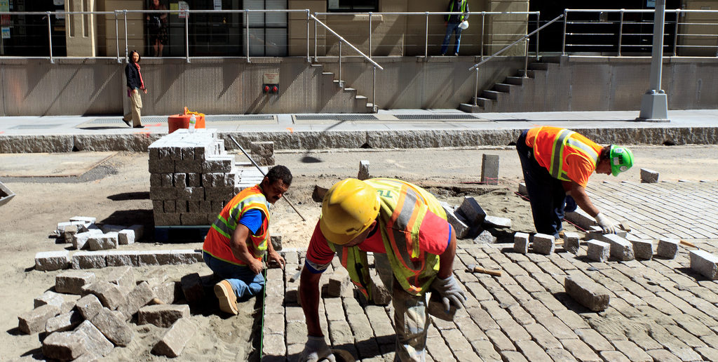 Construction workers