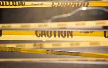 Caution tape / police tape