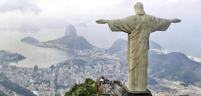 Christ the Redeemer overlooking Rio, Brazil