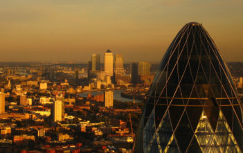 London's Gherkin skyscraper