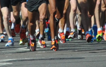 London Marathon runners