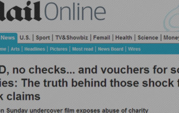 Mail on Sunday: Food banks