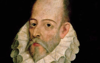 Portrait of Miguel de Cervantes Saavedra by Juan de Jáuregui (1600)