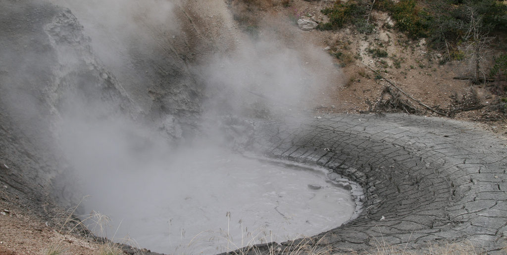 Mud volcano, Yellowstone Nation Park, US