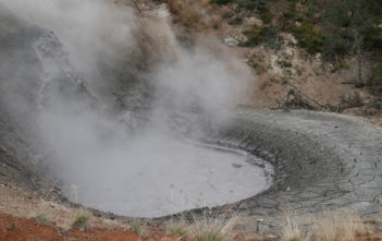 Mud volcano, Yellowstone Nation Park, US