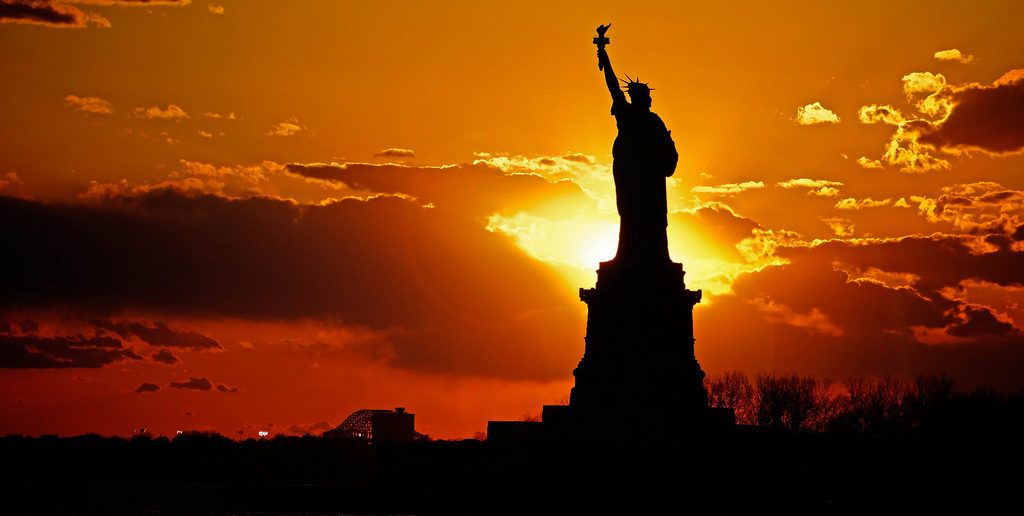 New York sunset