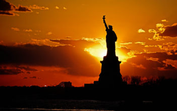 New York sunset
