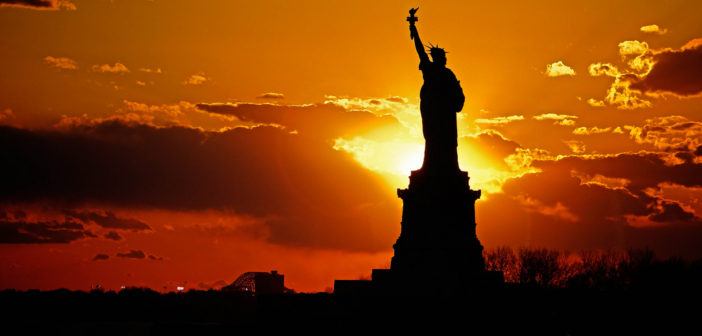 New York sunset