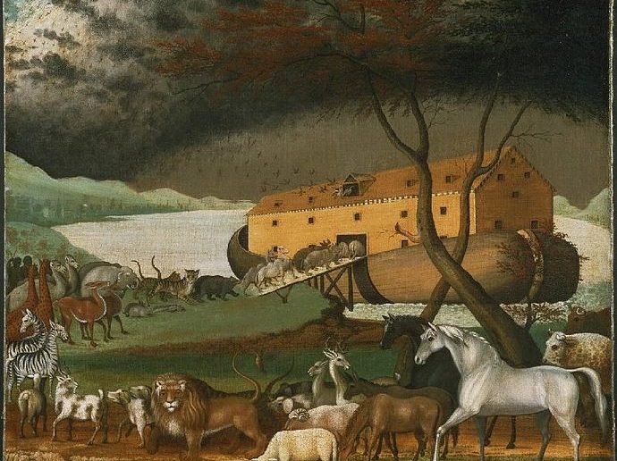 Noah's Ark by Edward Hicks, 1846