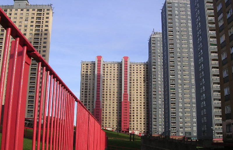 Red Road estate tower blocks, Glasgow