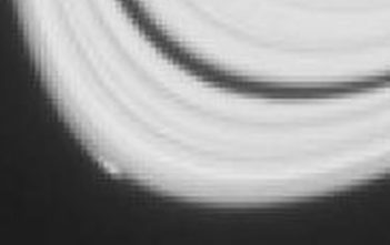 New moon "Peggy" being formed in Saturn's rings