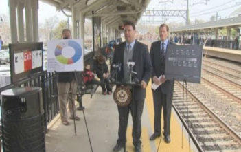 Train safety video near miss