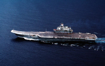 Admiral Kuznetsov aircraft carrier
