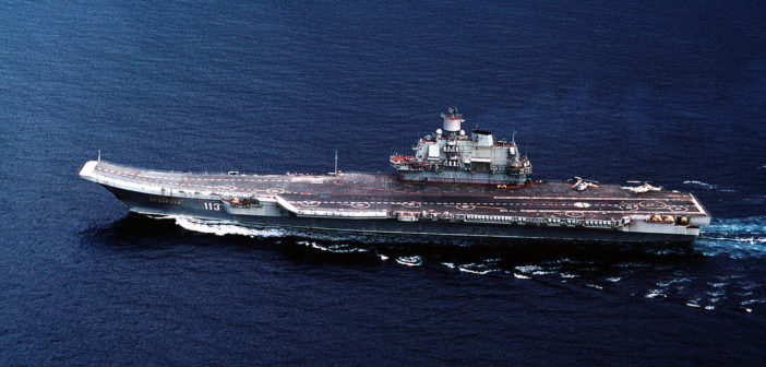 Admiral Kuznetsov aircraft carrier