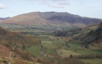 Blencathra mountain, Lake District