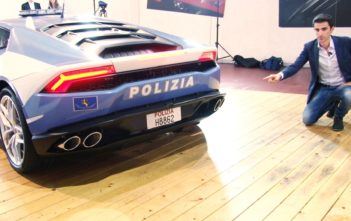 Lamborghin Huracan given to Italian State Police