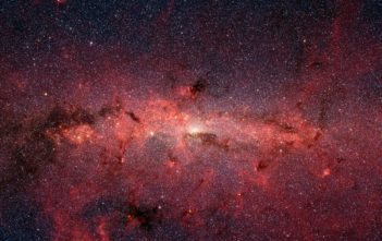 Infrared image of Milky Way from NASA's Spitzer Space Telescope