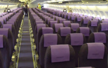 Monarch Airline seats