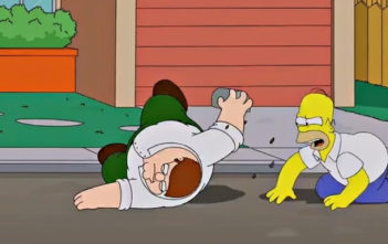 The Simpsons and Family Guy crossover episode