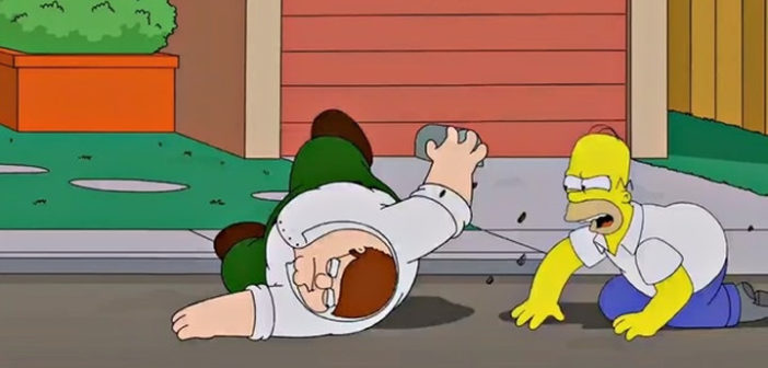 The Simpsons and Family Guy crossover episode