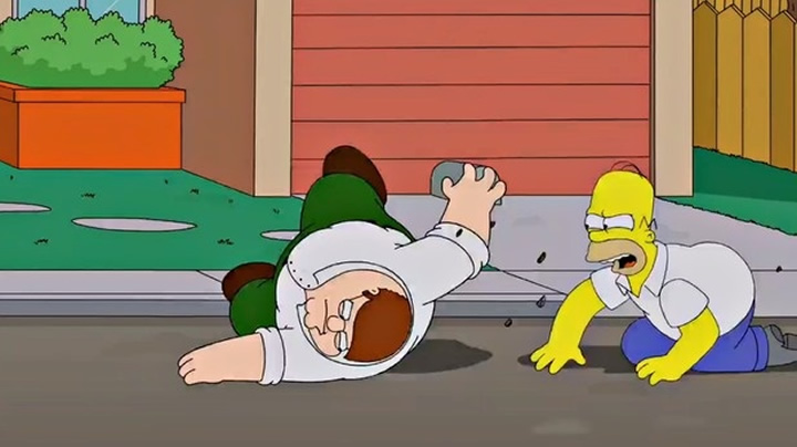 The Simpsons and Family Guy crossover episode