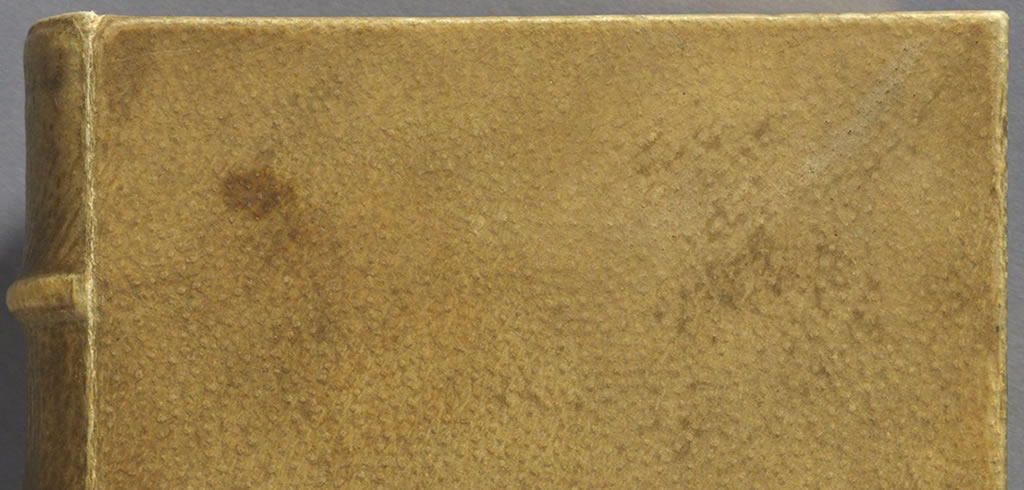 Des destinées de l'ame bound with human skin