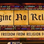"Imagine no religion" atheist billboard