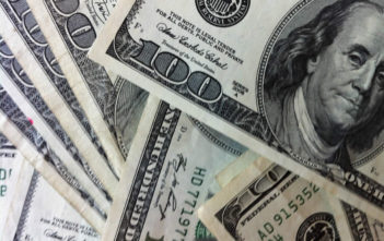 US dollars / money