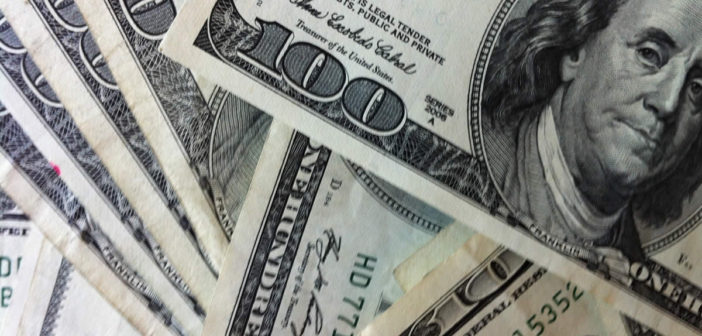 US dollars / money