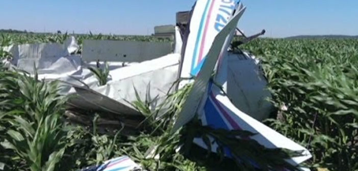 Pilot jumps from plane after skydiver's parachute damages tail