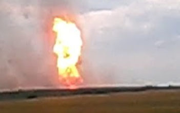 Ukraine gas pipeline explosion