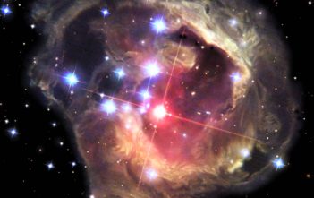 V838 Monocerotis exploding