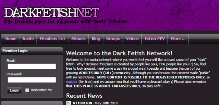 Network dark fetish Dark Fetish