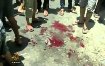 Blood spilled in Gaza