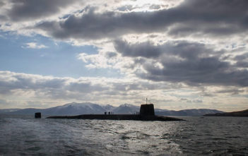 HMS Victorious Trident submarine