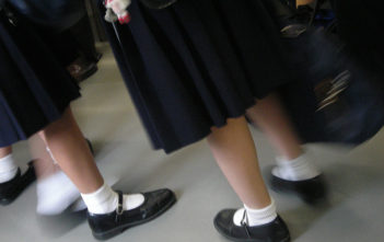 Schoolgirls in Japan
