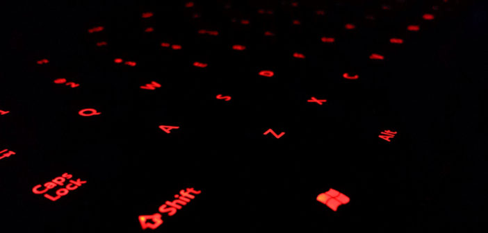 Keyboard glow