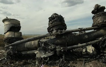 MH17 wreckage