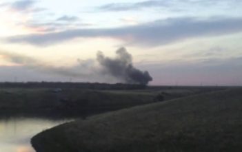 Russian rockets fired into Ukraine