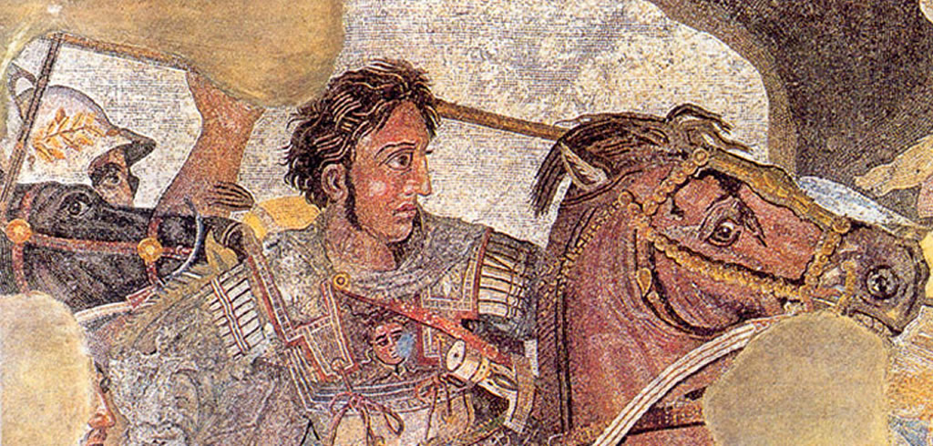 Mosaic of Alexander the Great at the Battle of Issus